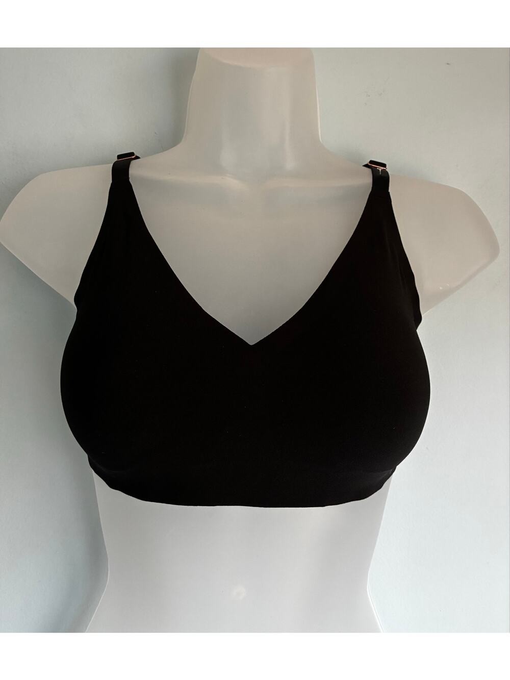 PINK Victoria's Secret Bralette Black Medium NWOT Lightweight Comfort